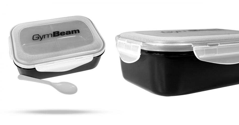 Fit Prep Food Container Черный - GymBeam