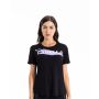 Women‘s Cycling T-shirt Dopamina Black - LABELLAMAFIA