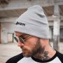 Зимова шапка Beanie Grey - GymBeam