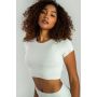 Жіноча футболка Essential CropTop Moon Grey - STRIX