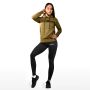 Жіноча толстовка Athlete Hoodie Military Green - GymBeam