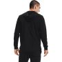 Толстовка Rival Terry FZ HD Black - Under Armour