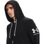 Толстовка Rival Terry FZ HD Black - Under Armour