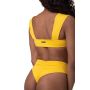 Топ Жовтий Miami Retro Bikini - NEBBIA