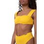 Топ Жовтий Miami Retro Bikini - NEBBIA