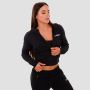 Толстовка жіноча Zip-up TRN Black - GymBeam