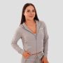 Толстовка жіноча Zip-up TRN Grey - GymBeam