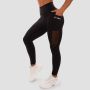 Женские леггинсы Mesh Panel Black - GymBeam