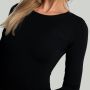 Жіноча футболка з довгим рукавом MERINO I Black - STRIX