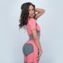 Жіночі легінси Ultrafit Heather Pink - GymBeam