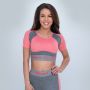 Спортивний топ Ultrafit Heather Pink - GymBeam