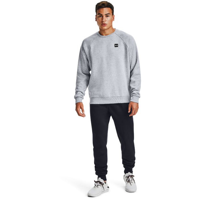 Чоловіча толстовка Rival Fleece Crew Grey - Under Armour