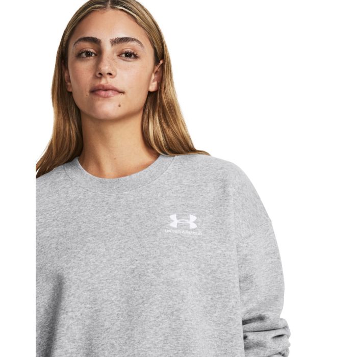 Жіночий світшот Essential OS Crew Сірий - Under Armour