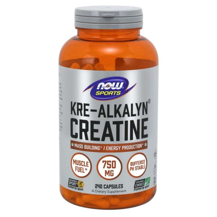 Креатин Kre-Alkalyn® - NOW Foods