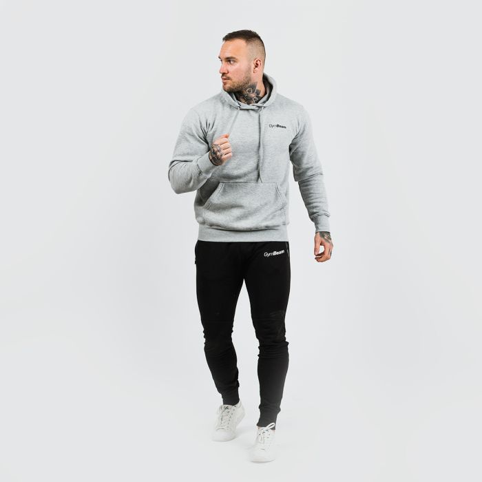 Толстовка Athlete Grey Black - GymBeam