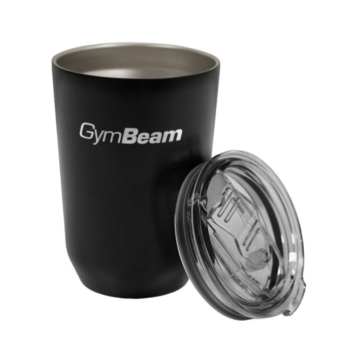 Термокружка Traveler Black 380 ml - GymBeam