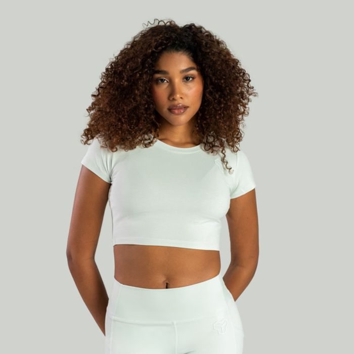 Жіноча футболка Essential CropTop Moon Grey - STRIX