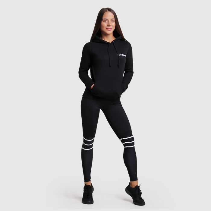 Жіноча толстовка PRO Hoodie Black - GymBeam