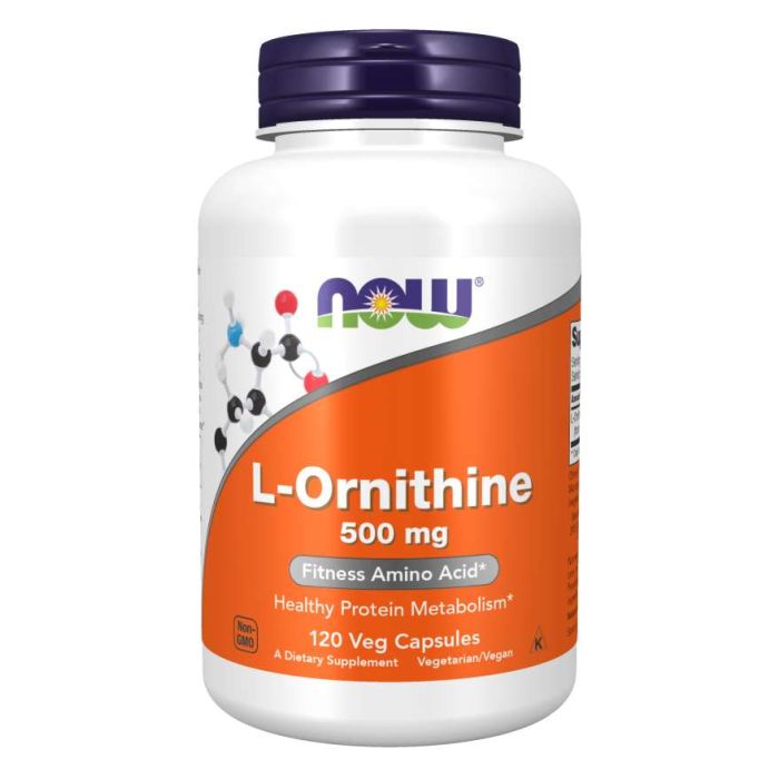 L-Ornithine 500 мг - NOW Foods