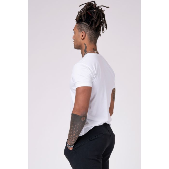 Men‘s T-shirt Basic White - NEBBIA