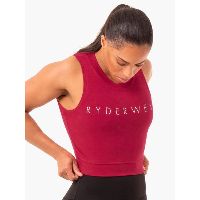 Жіноча майка Motion Wine Red - Ryderwear