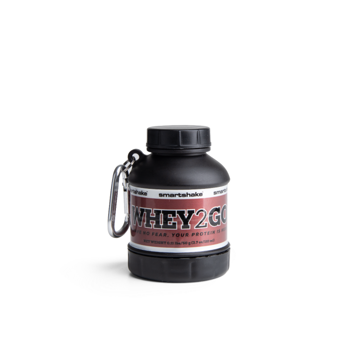 Брелок-контейнер Whey2Go Black - SmarShake