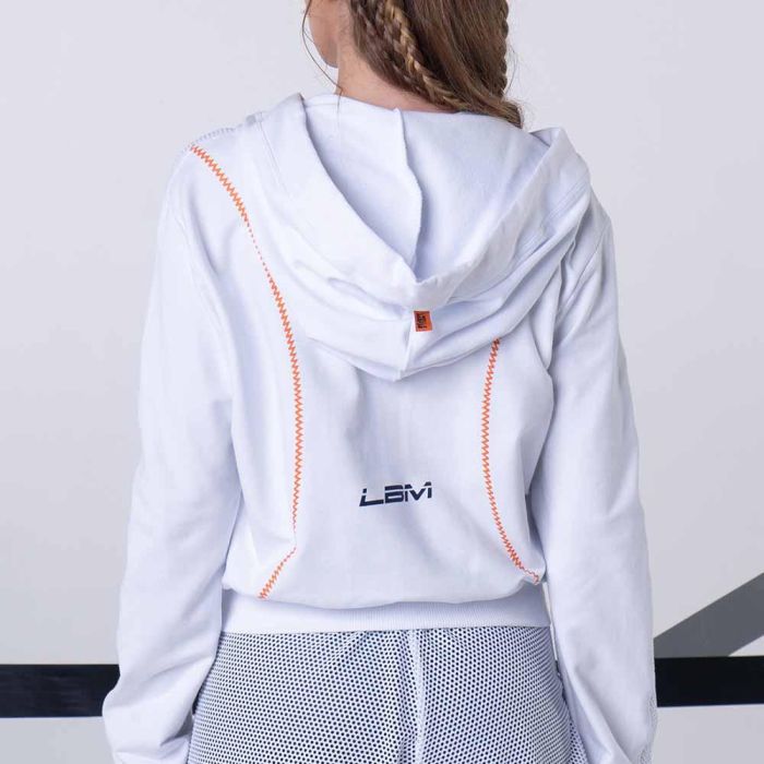 Women‘s Hoodie Energy White - LABELLAMAFIA