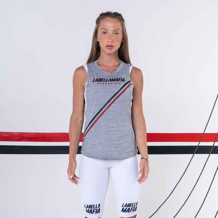 Women‘s Tank Top Essentials Grey - LABELLAMAFIA