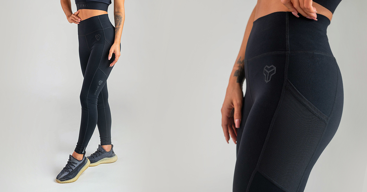 Women‘s Essential Leggings Black - STRIX